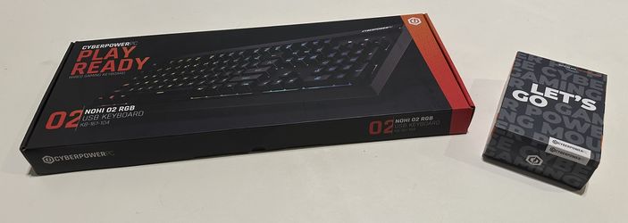 Brand new-CyberPowerPC RGB Gaming Keyboard & Mouse Combo – New in Box