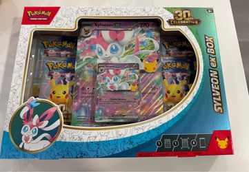 Pokemon 30th anniversary Sylveon Ex box