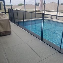 New Pool Fence & Drilling Guide With Bit