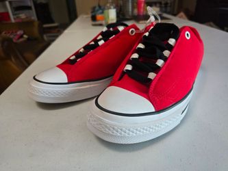 Converse Chuck Taylor Puff Low-Top Sneakers Red