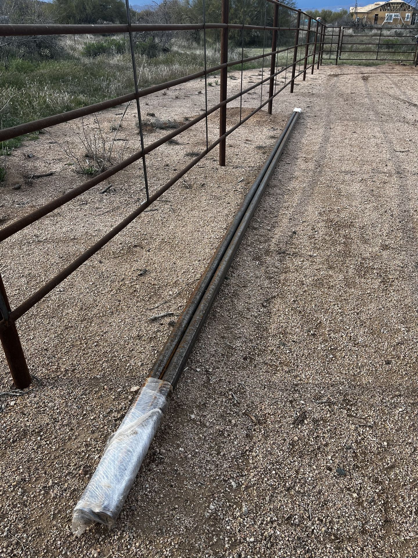 2 Pipes (48 Foot Total) / Split Rail Fencing