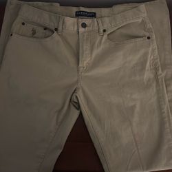 Brand: Polo Color: Light Brown Size: Width Between 32-32 Model: Stretch