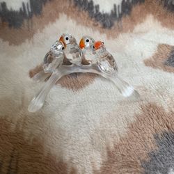 SWAROVSKI Figurine Baby Lovebirds 199123