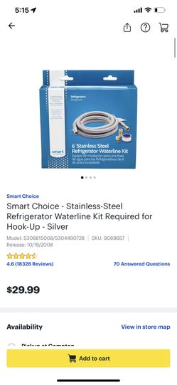 Refrigerator Waterline