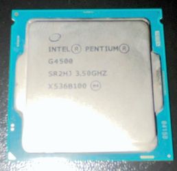 Intel Pentium G4500 SR2HJ 3.50GHz LGA1151 2-Core CPU w/ Intel Cooler