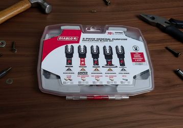 Diablo 5-Piece General Purpose Oscillating Blade Set - BRAND NEW