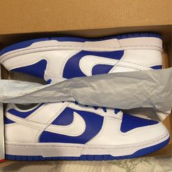 Nike Dunk Low Retro Racer Blue White 9