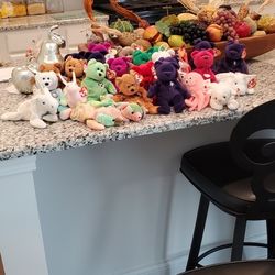 Bennie Babies  72 Total