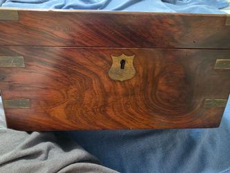 Wesleyan Walnut Desk Box