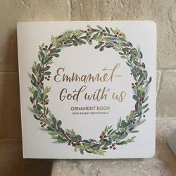Emmanuel - God with Us: Ornament Book with Advent Devotionals