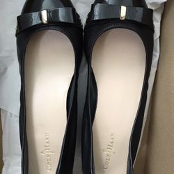 Cole Haan Nike Air Women’s Black Wedge Pumps Shoe Size 7 
