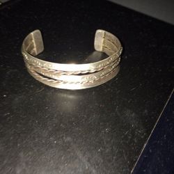 Silver bracelet