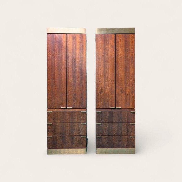 Mid Century Tall Wardrobe By Glenn Of California