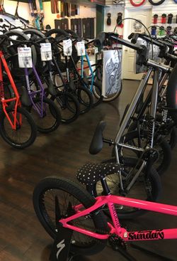 Tons of Sunday bmx Bikes in stock ready for Christmas