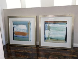 Set of Z Gallerie Prints 20 x 20