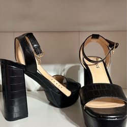 Black heels