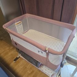 Baby Bed And Rocker Combo