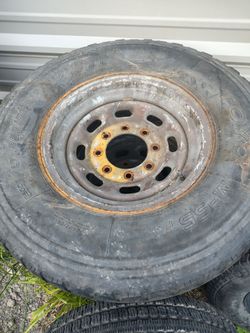 265 75 R16 lug 8 tires and wheel I have 2 the set