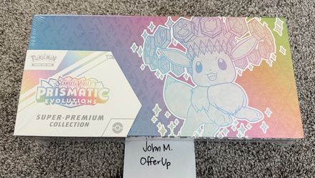 Pokémon TCG: Scarlet & Violet Prismatic Evolutions Super Premium Collection NEW/SEALED