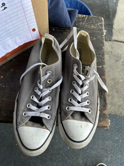 Gray Chuck Taylor’s