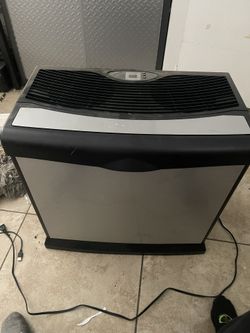 AIRCARE HD1409 Whole-House Console-Style Evaporative Humidifier, Brushed Nickel