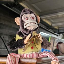 The Yamani Cymbal Monkey Doll