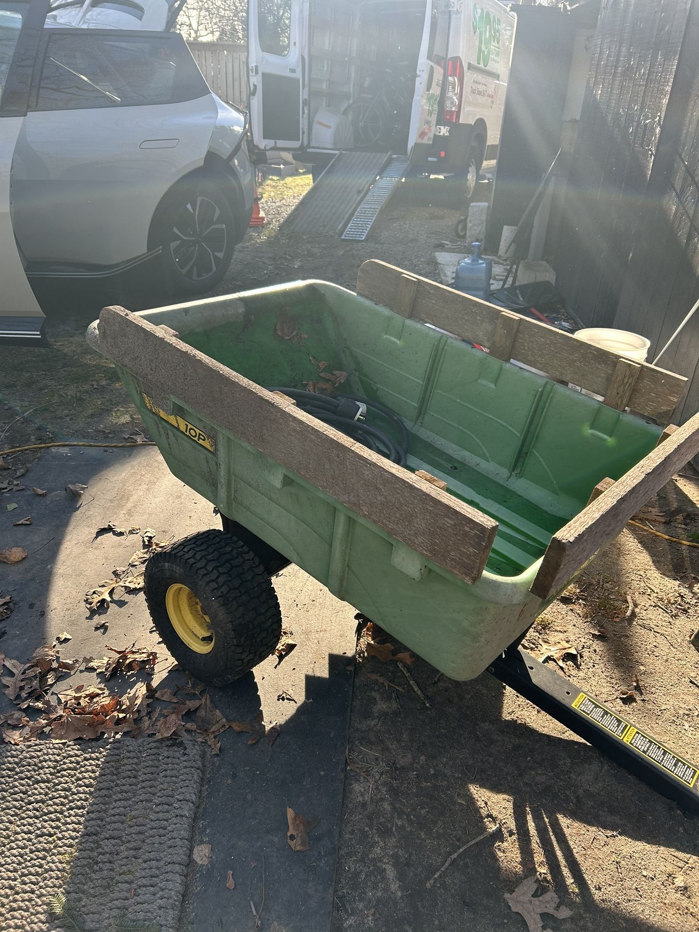 John Deere Tractor Cart