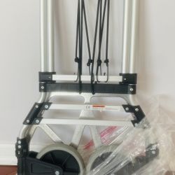 Dolly 275 lbs Industrial Capacity Folding Hand Truck Dolly 