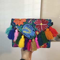 Embroidered Mexican Purse