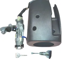 🔥2009-14 Hyundai Sonata Ignition Switch Cylinder, Tumbler W/ Key & Shroud OEM