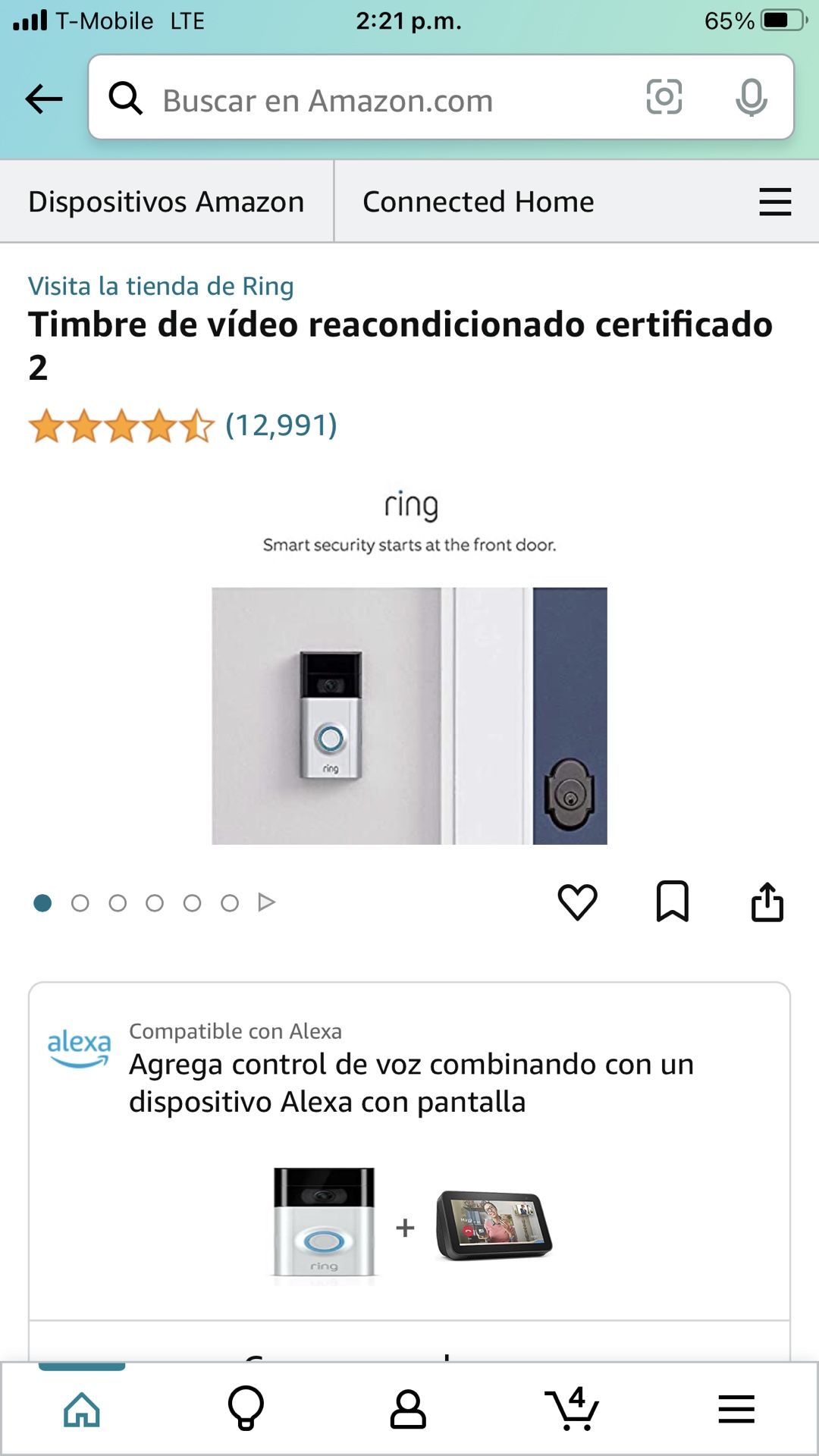 Timbre de vídeo reacondicionado certificado 2