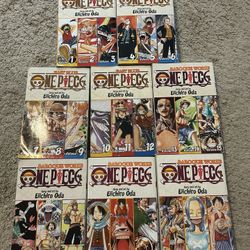 One Piece Manga Lot Volumes 1–24 (3-in-1 Omnibus
