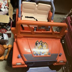 Brand new Bluey Jeep