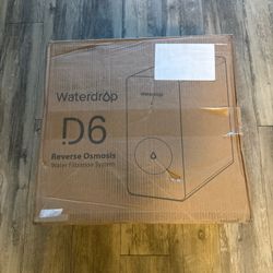 Waterdrop D6 Reverse Osmosis Water Filter, 600 GPD Under Sink Reverse Osmosis