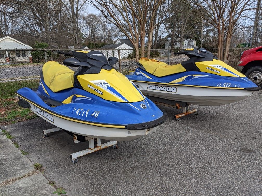 2006 Sea-Doo GTI pair of jet ski