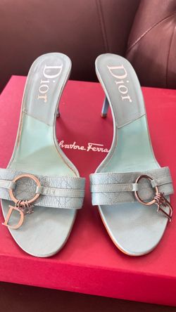 Christian Dior Heeled Mule Sandals