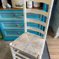 Shabby White Chair Cute Sturdy