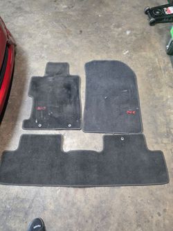 8th gen coupe oem si floor matts complete clean parts