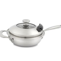 Vida Sana 5-Ply Stainless Steel 9" Skillet