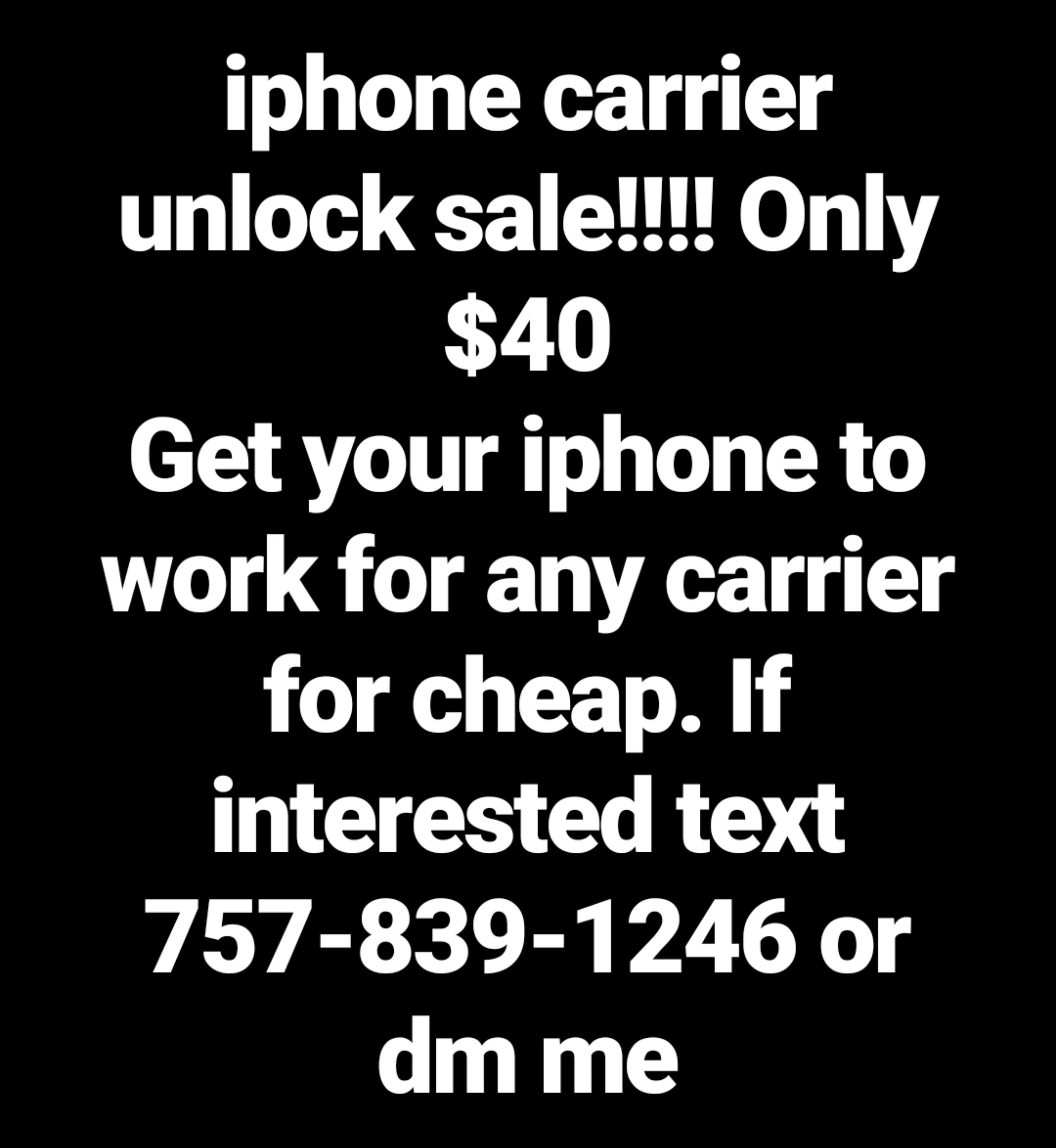 iphone unlocking