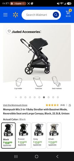 Infant to toddler stroller