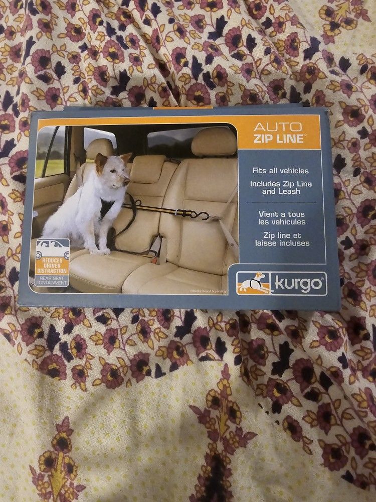 KURGO Auto Zip Line & Leash for Dogs
