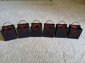 Halloween tealight holders