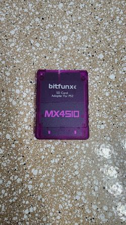 MX4SIO Bitfunx micro sd card adapter for ps2 w/128 micro sd card