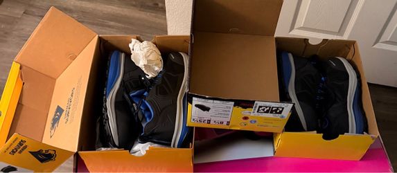 Herman Survivors Black and Blue Sneakers
