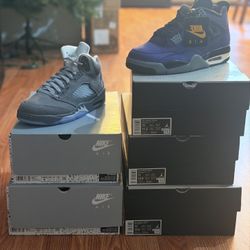 Jordan 4’s & 5’s 