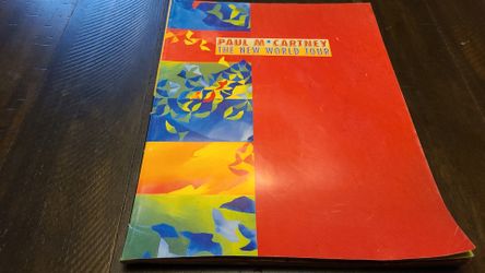 Paul McCartney concert program