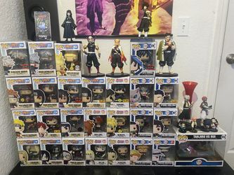 Naruto/DemonSlayer Funkos And Figures 