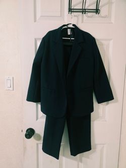 Boys navy blue suit