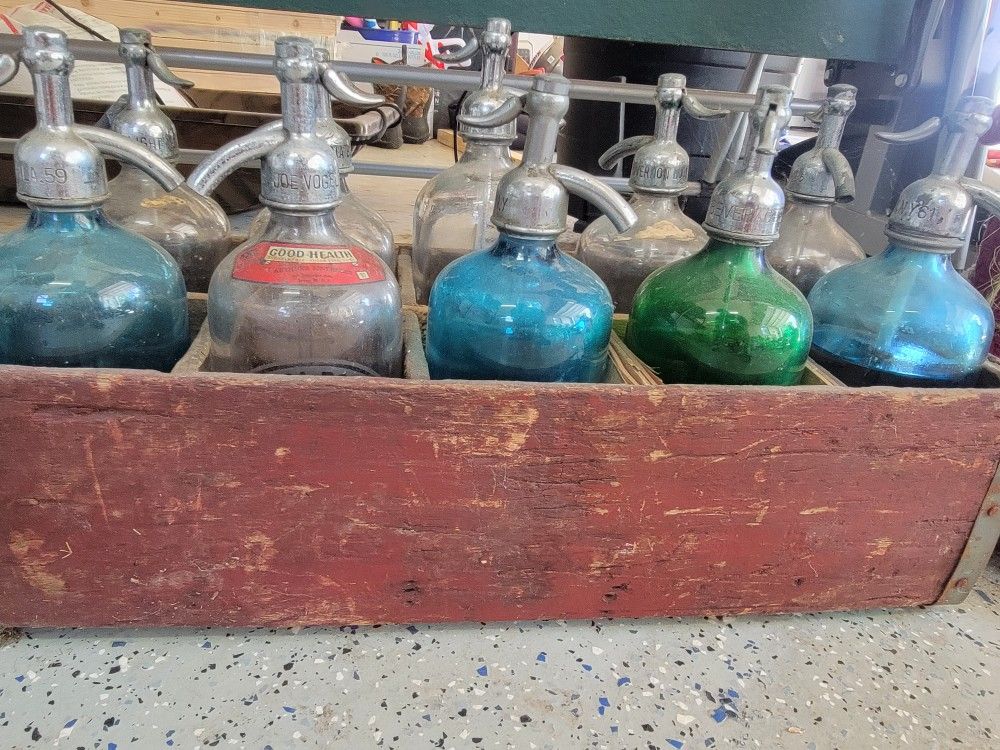 Antique Seltzer Bottles